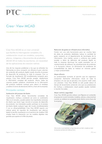 Creo® View MCAD