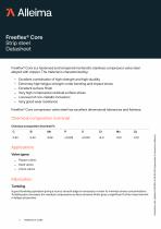 Freeflex® Core Strip steel Datasheet