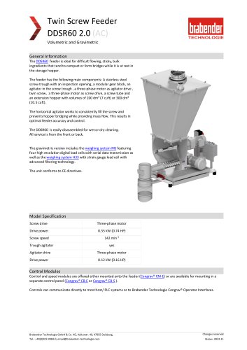 Work Standard - DDSR60