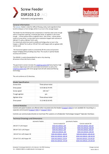 Work standard - DSR103