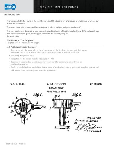 Flexible Impeller Pumps part A