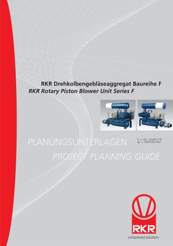 Project planning guide for rotary blowers Type FG