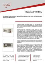 Rapidox 3100 OEM Technical Datasheet