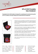 Rapidox SF6 6100 Portable Technical Datasheet