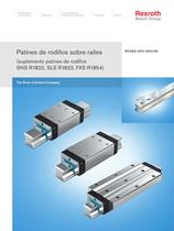 Patines de rodillos sobre raíles (suplemento patines de rodillos SNS R1822, SLS R1823, FXS R1854) - 1