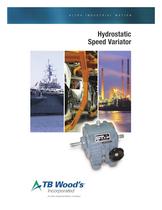 Hydrostatic Speed Variator Catalog