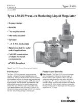 Type LR125 Pressure Reducing Liquid Regulator