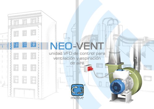 NEO-VENT - unidad VFD de control para ventilación y aspiración de aire