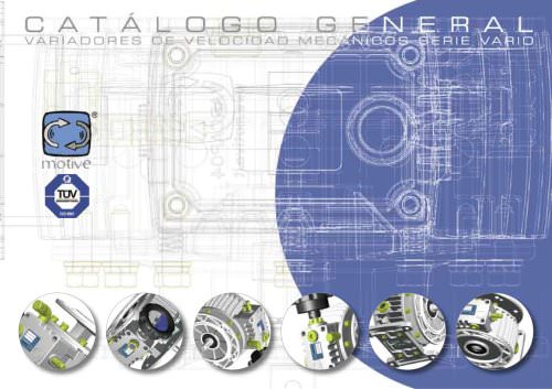 Variadores de velocidad mecánicos serie VARIO