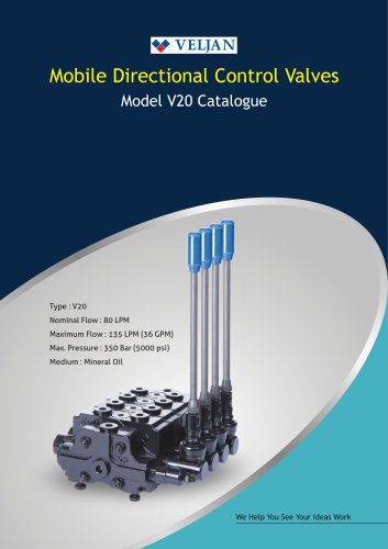 V20 Mobile Directional Control Valve Catalogue