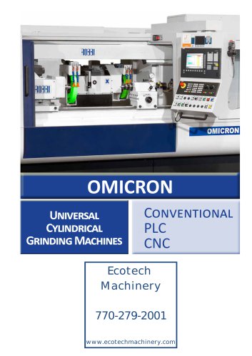 Robbi Omicron Universal Cylindrical Grinders