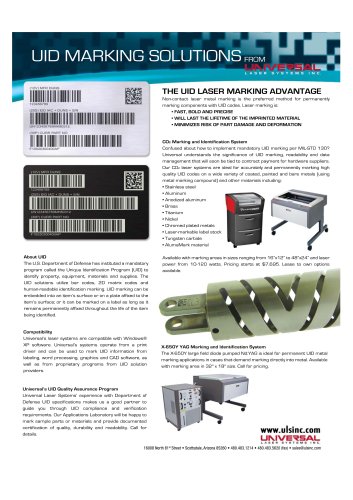 UID Marking Solutions