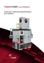 Vapormatt Lion Rotary Machine Technical Brochure (BL-214-B)