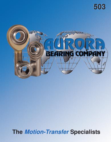 Aurora Bearing Commerical Catalog