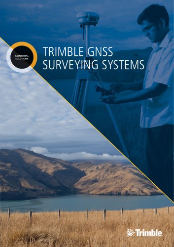 TRIMBLE GNSS SURVEYING SYSTEMS_2015