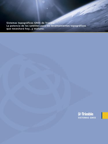 Trimble GNSS Systems Brochure - Spanish