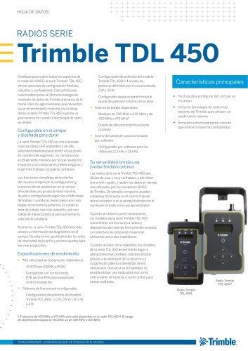 Trimble TDL 450