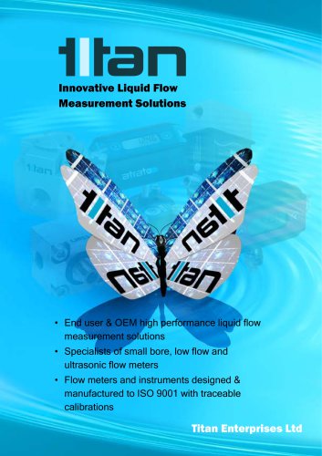 Titan Flowmeter Product Catalogue