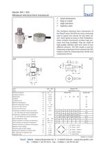 Electrical Force Transducers - Model 304 / 305
