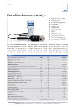 Electrical Force Transducers – Model 314