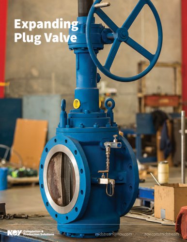 Expanding Plug Valve Spec Sheet