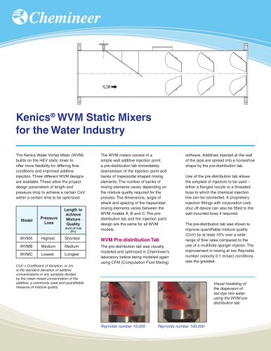 Kenics WVM Bulletin