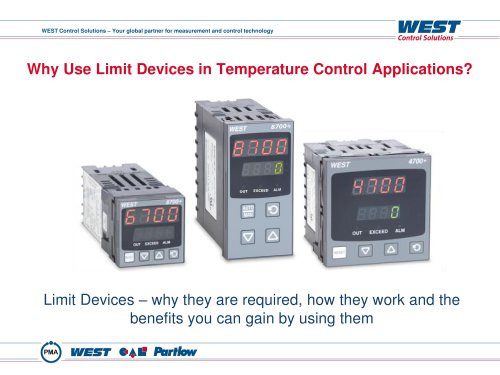 Why Use Limit Devices in Temperature Control