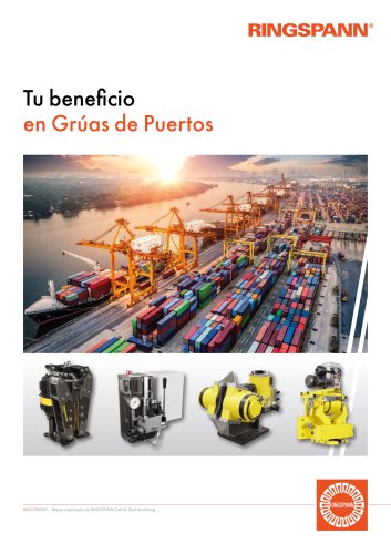 Tu beneficio en Grúas de Puertos