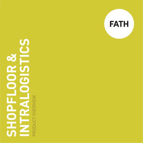 FATH Shopfloor&Intralogistics - Overview