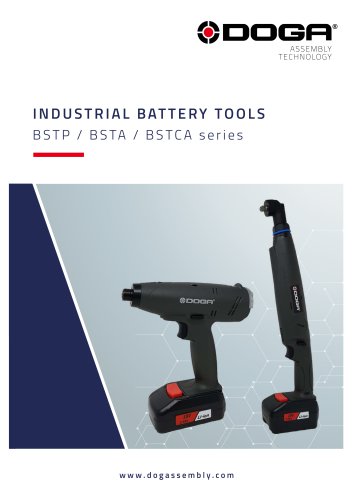 DOGA industrial battery tools BSTP/BSTA/BSTCA series