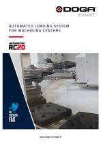 RC20 automated loading systems for machining centers