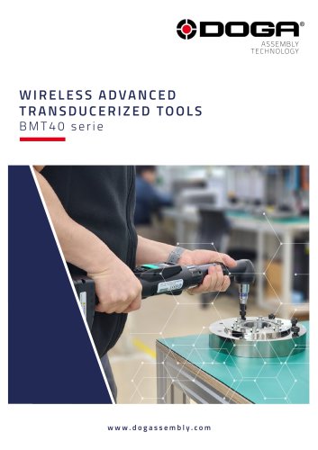 Wireless advanced transducerized tools - BMT40 series