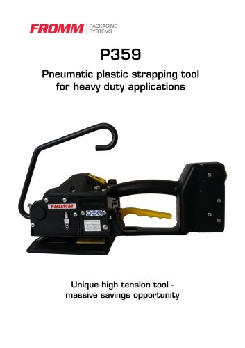 P359 Pneumatic plastic strapping tool