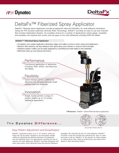 DeltaFx Fiberized Spray Applicator