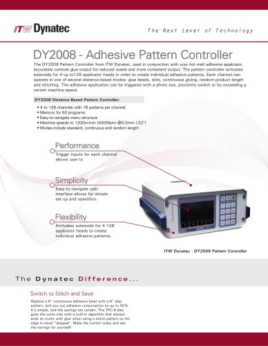 DY2008 - Adhesive Pattern Controller