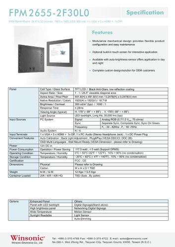 FPM2655-2F30L0