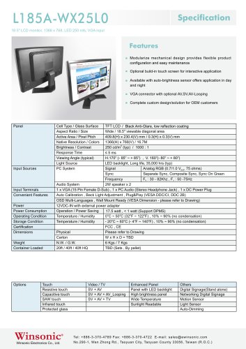 L185A-WX25L0