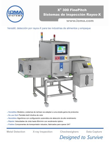 Inspección por Rayos X - Productos pequeños