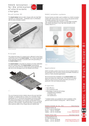 Ionizing unit BI