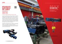 Polipasto eléctrico de cable - Serie DRH - 2