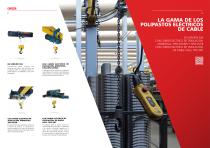Polipasto eléctrico de cable - Serie DRH - 5