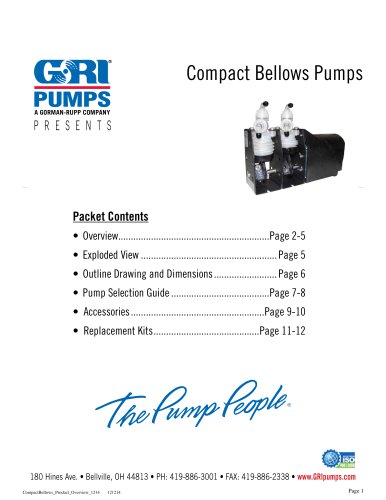 Compact Bellows Metering Pumps_2013