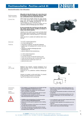 Microswitch KL