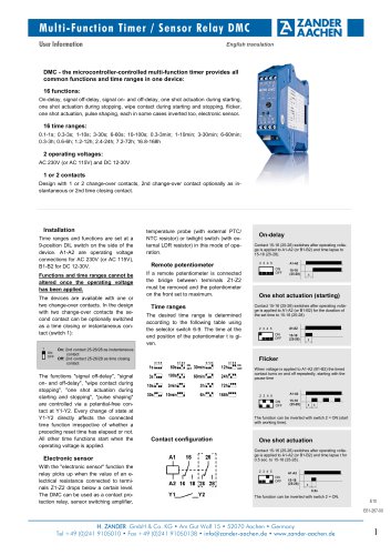 Multifunction Timer DMC