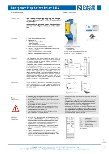 Safety Relay SRLC