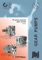 1P series external gear pumps Group 1