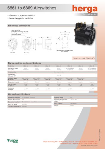 6861 to 6869 Airswitches