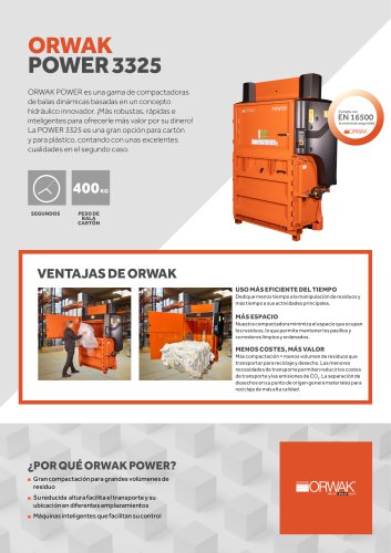 Orwak Power 3325