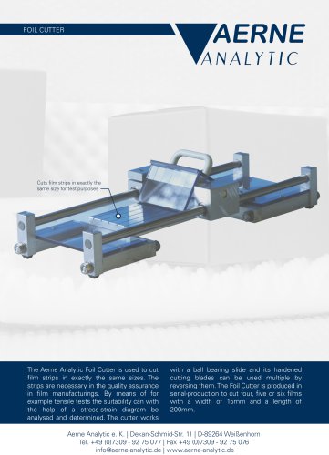 FOIL CUTTER