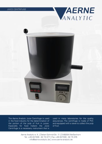 JUICE CENTRIFUGE